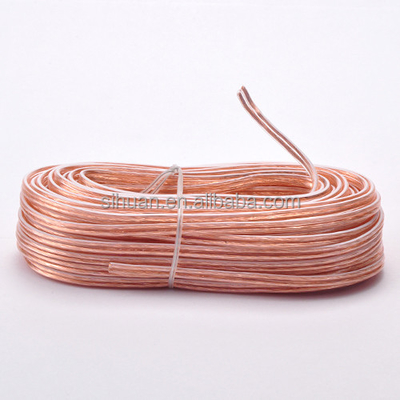 Geactiveerde luidsprekerkabels 100M met 2x200 High Fidelity en aangepaste pure koperdraad