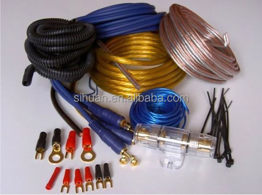 Autobatterijversterker Autoversterker Bedrading Kit Kabel Kleur om uw auto's uiterlijk te verbeteren