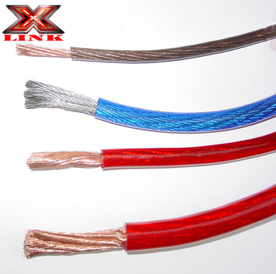 0 Gauge Auto Audio Versterker Stroomkabel met duurzame PVC-mantel en kopergeleider