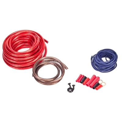 8 Gauge Copper Conductor PVC Jacket Versterker Installatie Bedrading Kit voor Audio Systemen