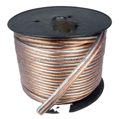 Flexible Transparent Jacket Stranded Wire voor Auto en Home Audio RCA Connector Type