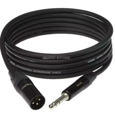 24AWG PVC-isolatie XLR DMX-kabel voor microfoons, radiostations en luidsprekersystemen