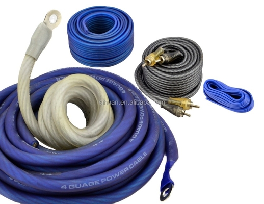 2 gauge geïsoleerde auto stereo versterker kabel installatie kit met PVC isolatiemateriaal