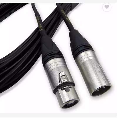 24AWG PVC-isolatie XLR DMX-kabel voor microfoons, radiostations en luidsprekersystemen