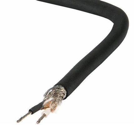 Gold Connector Braid Shielding Microphone Audio Cable 0.22mm2 0.35mm2 voor helder geluid