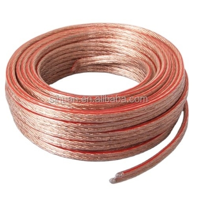 16 Gauge Flexible Transparent Speaker Cable CCA met OFC Inner Conductor CE-gecertificeerd