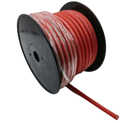 Auto-audio-aandrijkabel 1/0 AWG GA Gauge Flexible Translucent PVC Jacket voor auto grond