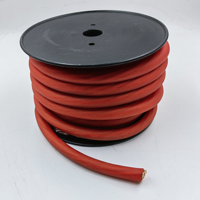 Auto-audio-aandrijkabel 1/0 AWG GA Gauge Flexible Translucent PVC Jacket voor auto grond