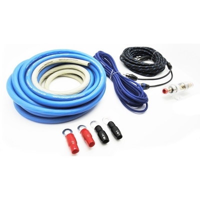 Volledige Amerikaanse specificatie CEA-2015 conform OFC koper autoversterker bedrading kit 0GA AWG