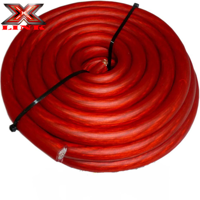 Aangepast aantal geleiders Soft PVC Jacket Auto Amp Installatie 4/8 Gauge Power Wire