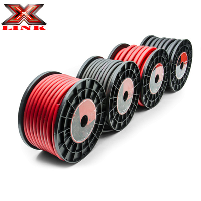 Aangepast aantal geleiders Soft PVC Jacket Auto Amp Installatie 4/8 Gauge Power Wire
