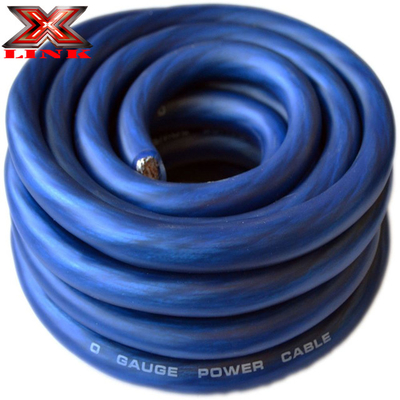 Aangepast aantal geleiders Soft PVC Jacket Auto Amp Installatie 4/8 Gauge Power Wire