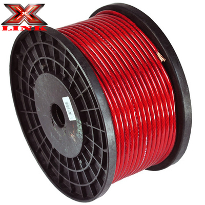 OFC Conductor Auto Audio Battery 0 Gauge 4 Gauge 8 Gauge Power Wire met PVC isolatie