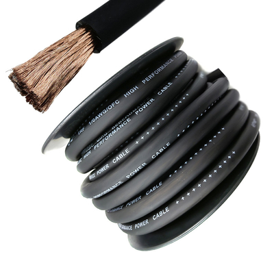 Flexible Soft PVC Jacket Car Amplifier Power Cable met koper beklede aluminium geleider