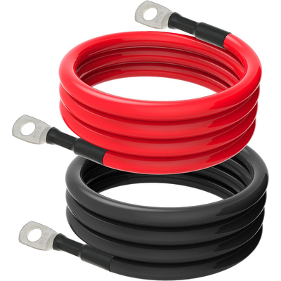 PVC-jask Koper Auto Audio Power Draad 1/0 2 4 6 AWG Gauge Batterijkabel