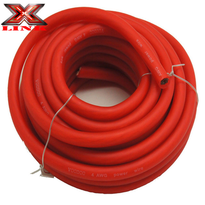 0 Gauge Car Power Cable Draad voor klantvraag PVC isolatiemateriaal en CCA/OFC/kopergeleider