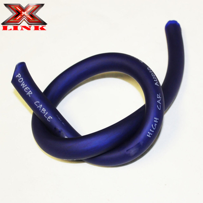 Soft PVC Jacket Super Soft Flexible Frosted 0ga Car Amp Power Cable Draad in elke kleur