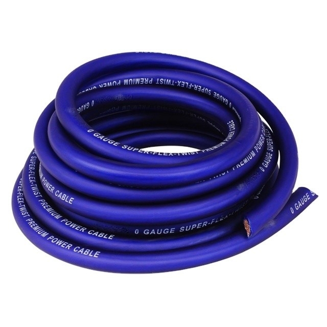 SAEJ 1128 Stinger True Gauge 1/0 AWG Twisted OFC Car Audio Power Wire voor prestaties