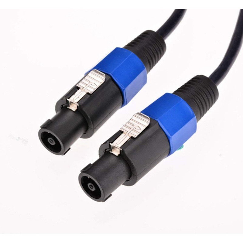 Twist Lock 2 Conductor Speaker Cable Professional 50FT Lengte voor audiotoepassingen