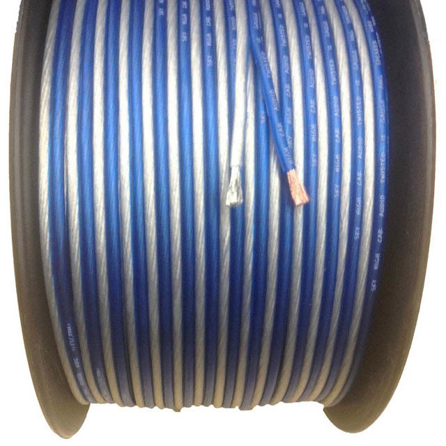 8.0mm Buitenste diameter OFC luidspreker Audio kabel Draad gemaakt met 99,99% zuurstofvrij koper