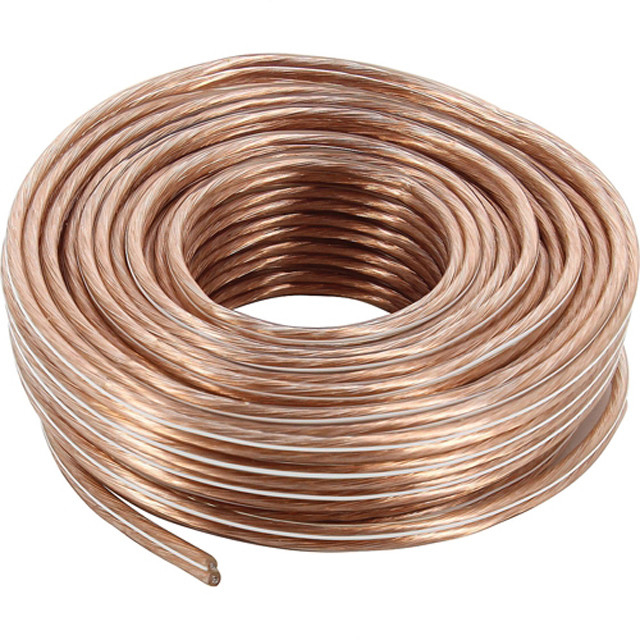 14 12 16AWG OFC Bare Copper High End Home Theater Audio luidspreker kabel met zachte PVC jas