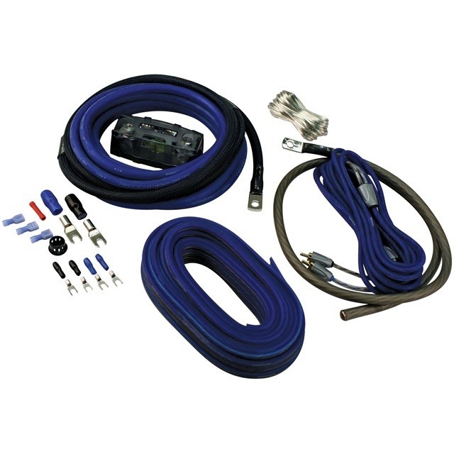1500W Autoversterker Installeer Bedrading Kit Eéngeleider Stroomkabel en Veiligheidsholding Set