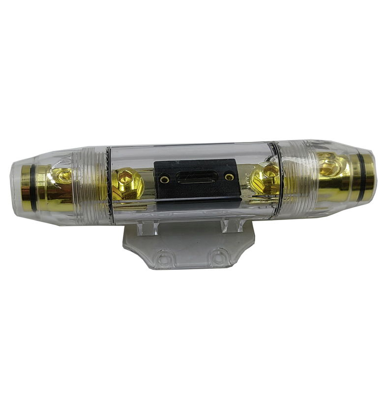 1/0 4 Gauge Car Professional ANL Fuse Holder Goud of nikkeldekt voor maximale bescherming