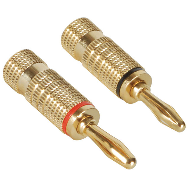 7.3mm Buitenste diameter Audio Plug Jack Banana Plugs voor luidsprekerdraadsystemen