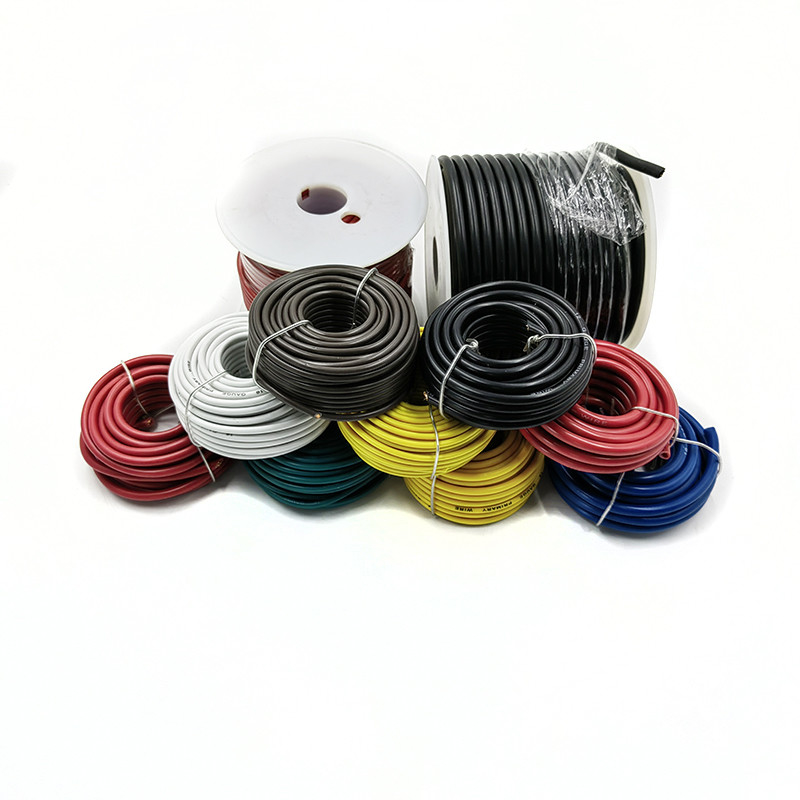 10 12 14 16 18 AWG Gauge GA Automotive Primary Wire Elektrische kabel met PVC-jas