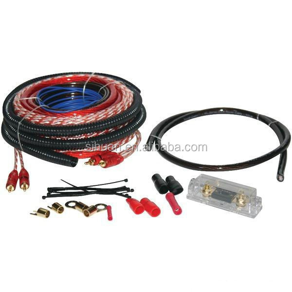 Upgrade uw auto audio systeem met onze professionele auto versterker bedrading kit op een