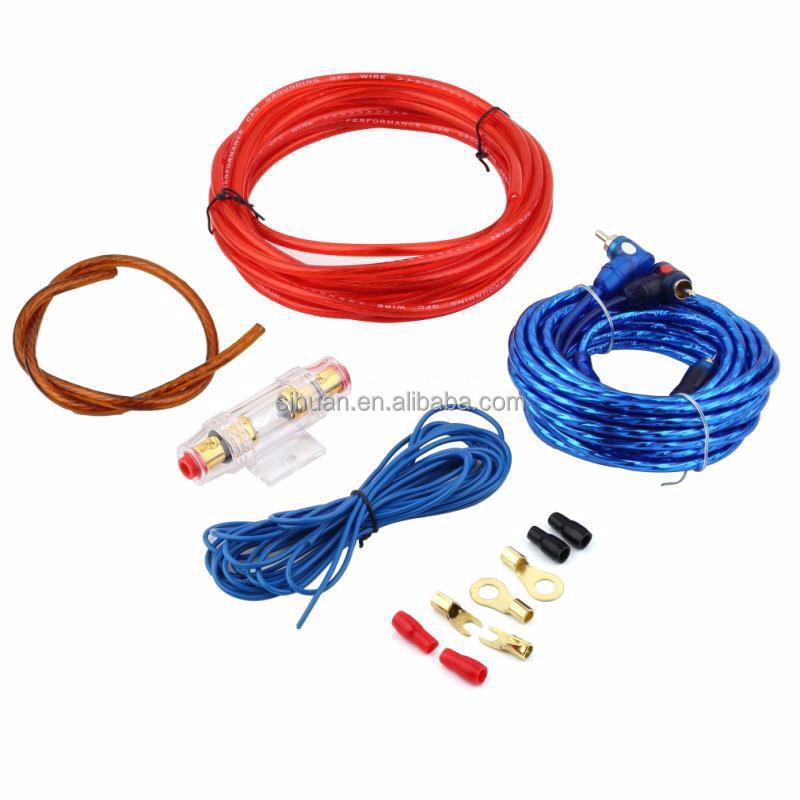 4/8 Gauge Car Amp Wiring Kit voor Auto Audio Conductor Materiaal koper bekleed aluminium