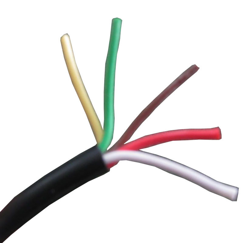 PVC-isolatie 14 Gauge 5 Conductor Trailer Wiring Extension voor RV's en auto's