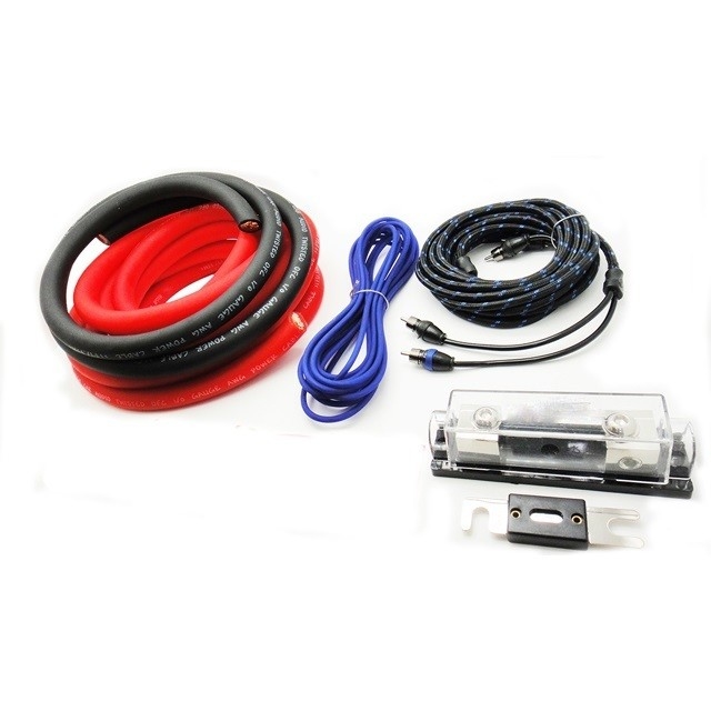 Automobiele draadkit met geïsoleerde 4 gauge auto-audio kabel en CCA of OFC geleider