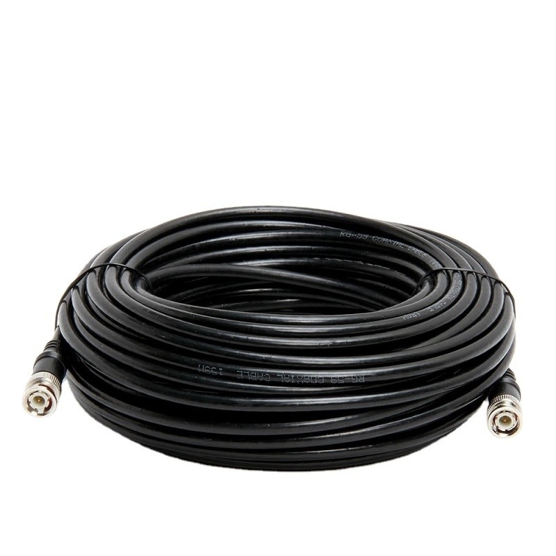 1 Leider RG59U BNC naar RCA Adapter Coaxiale kabel voor CCTV-camerabewaking