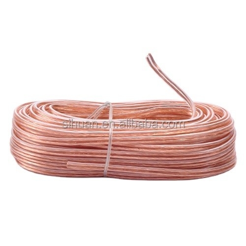 solide 16 Gauge Koperdraad Flat Speaker Cable For Home Audio Speaker Versterker