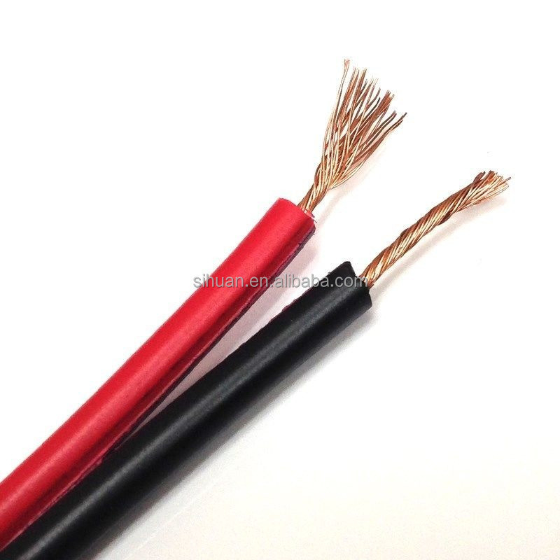 Home Theater 12 Gauge Stranded Wire Rood en Zwart PVC Jacket Luidsprekerkabel voor Audiosysteem