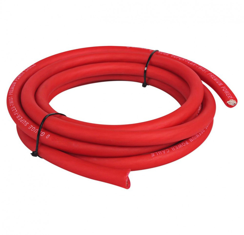 Koperen geleider Auto audio stroomkabel laagspannings PVC geïsoleerd